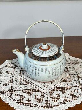 Japanese Kutani style teapot